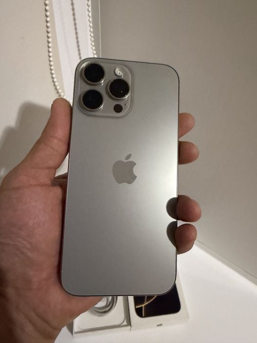 Iphone 16 pro max 256gb 100% акб