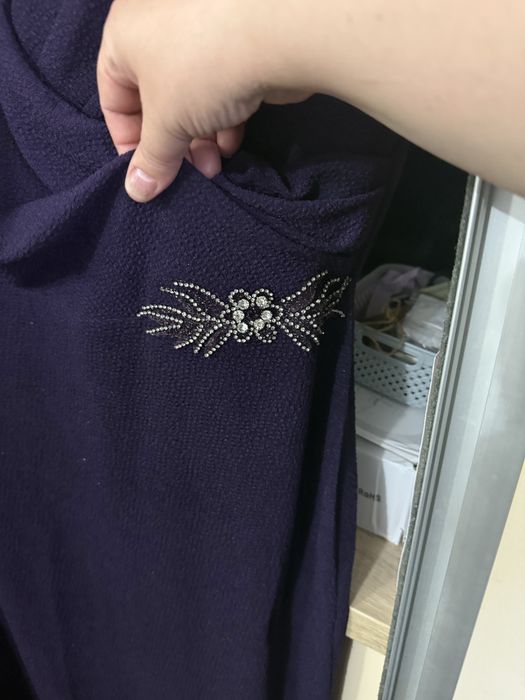 Rochie eleganta de ocazie de culoare mov