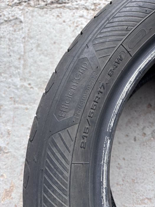 215/55/17 Goodyear 2 бр 2024 Bridgeston 2 бр