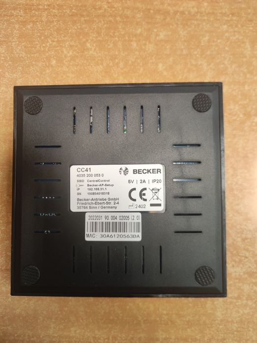 Becker CentralCintrol CC41/Централен контрол за Смарт хоум