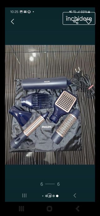 Perie bucle cu aer cald