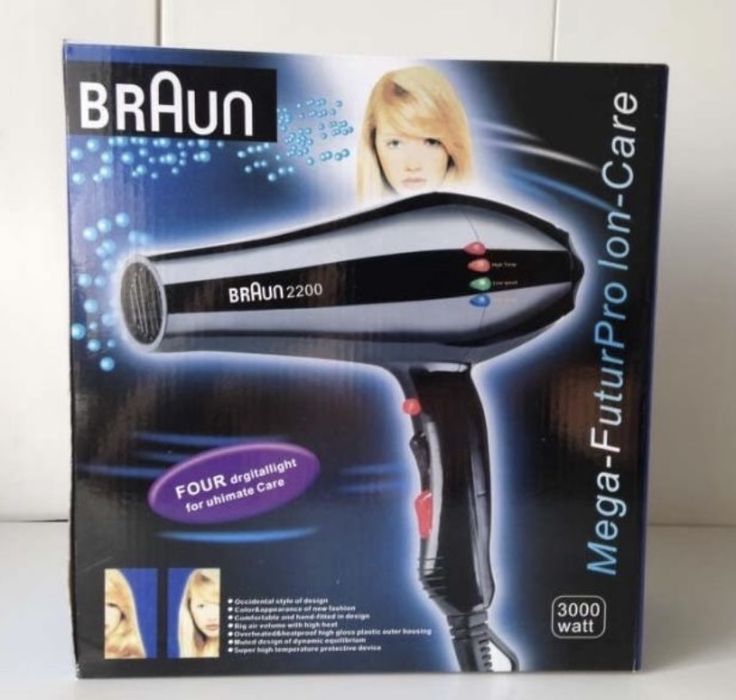 Фен профессиональный "Braun"