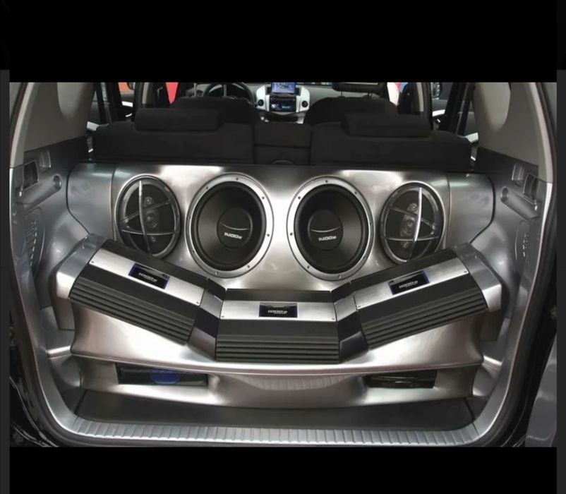 Установка магнитолы, автомагнитолы, сабвуфер