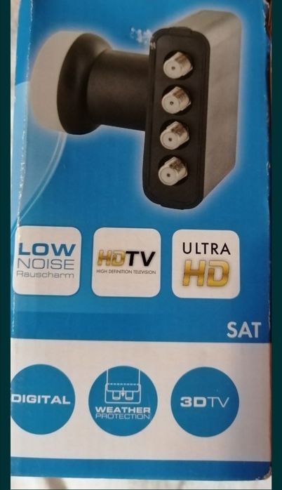 LNB цифров приемник четворен