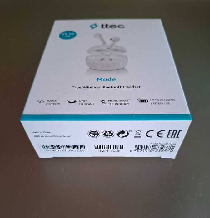 Безжични слушалки TTEC Mode 2KM14SB