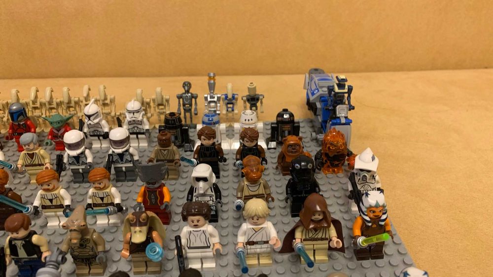 115 Lego Minifigurine  StarWars Colectie valoare piata 1700e ORIGINALE