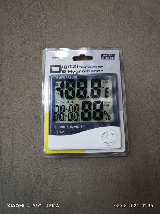 Gigrometr htc 2 termometr