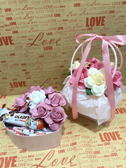 Мыльные цветы