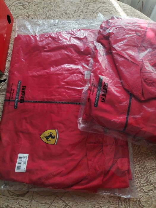 Дъждобран Ferrari оригинален XL, дъждобран Colmar M, елек, термо