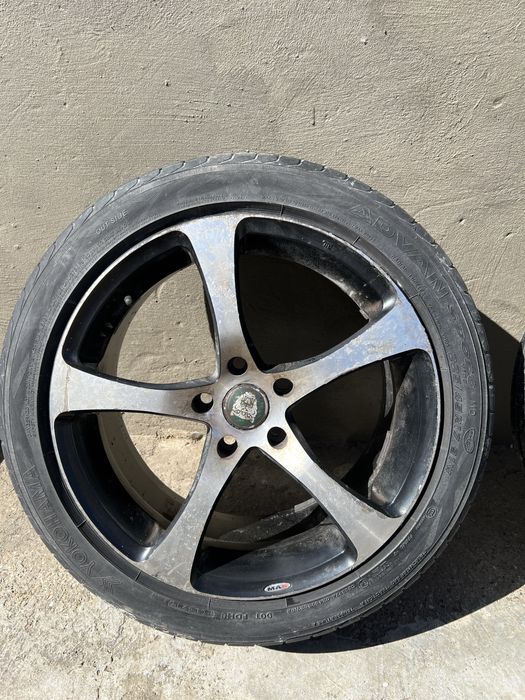 Set 4 jante Jaguar cu anvelope de vara