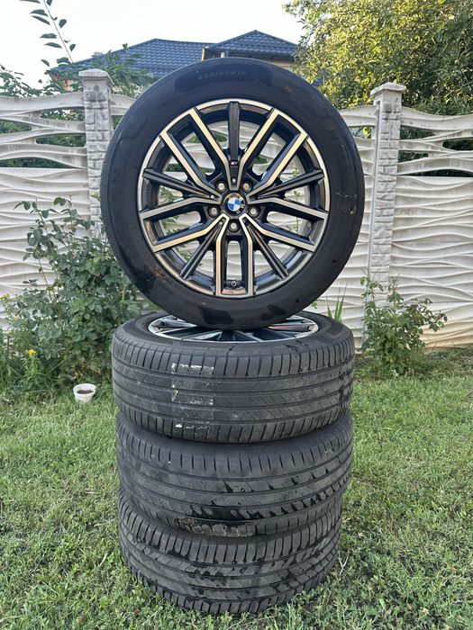 Jante OE BMW M Double Spoke 838M R18 + anvelope de vară