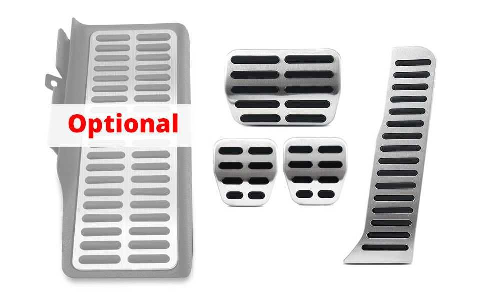 Ornamente INOX pedale si footrest - VW Jetta 6 / Beetle (2011+)