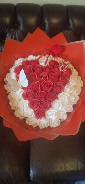 Buchete cu trandafiri din sapun