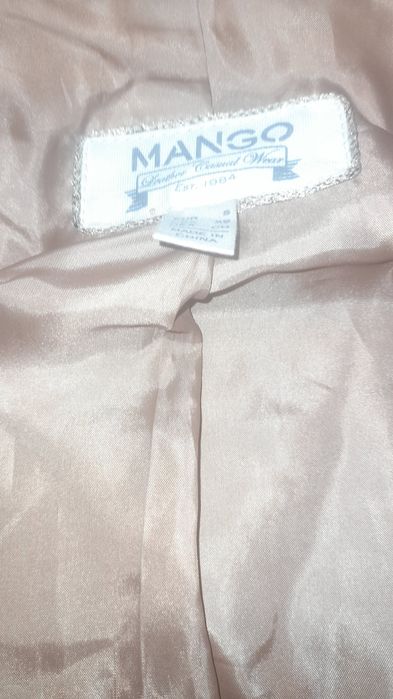 Дамско велурено яке Mango