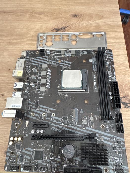 A520m-A PRO + Ryzen 5 3600
