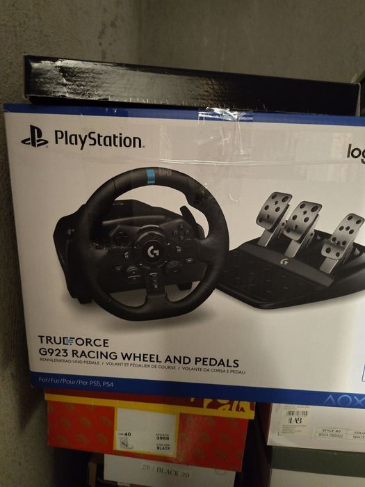 Волан с педали G923