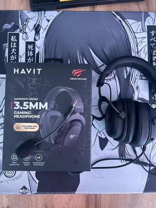 Наушники havit h2002d + колонки sven