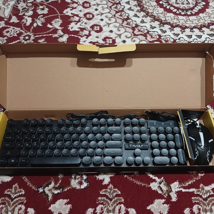 Клавиатура с Мышкой TF270 RETRO PUNK