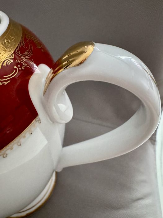 Порцеланова Кана за кафе и латиера