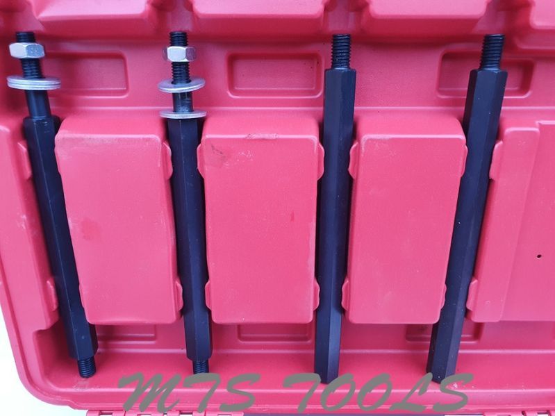 Set Presa rulmenti cu 2 flanse 75-105 mm hidraulic 10tone 2-3 brate