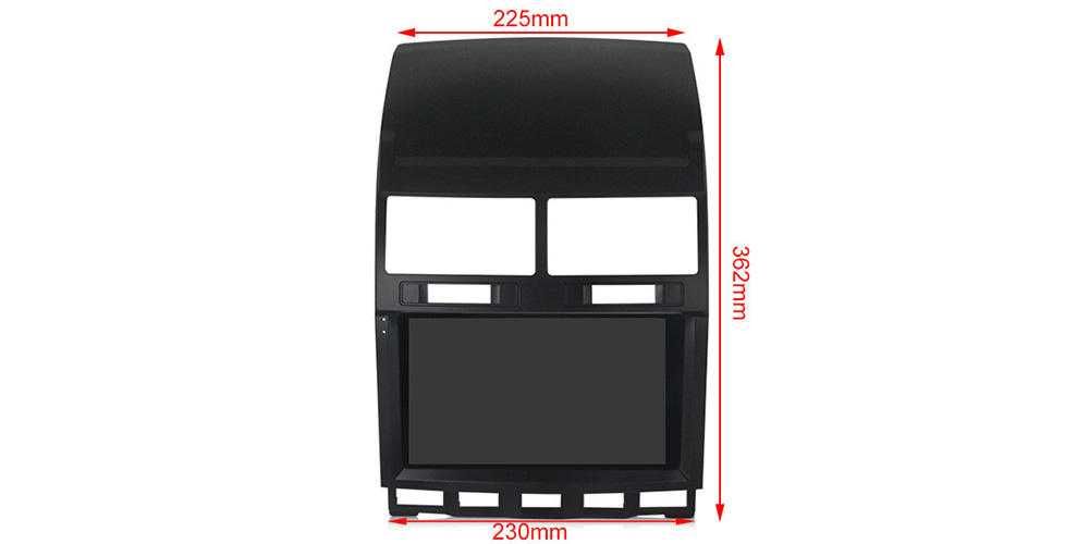 Navigatie Android 14 VW TOUAREG 2004-2010 Waze YouTube CarPlay CAMERA