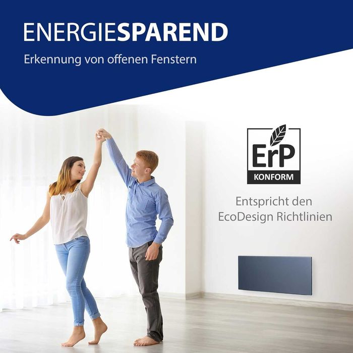 Конвектор Adax Neo Wi-Fi H, 2000W сив 330 мм управление със смартфон