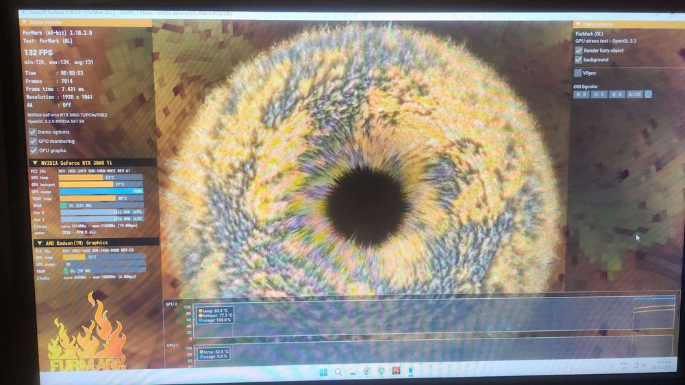 Setup gaming ryzen 5700g si rtx3060ti 8gb