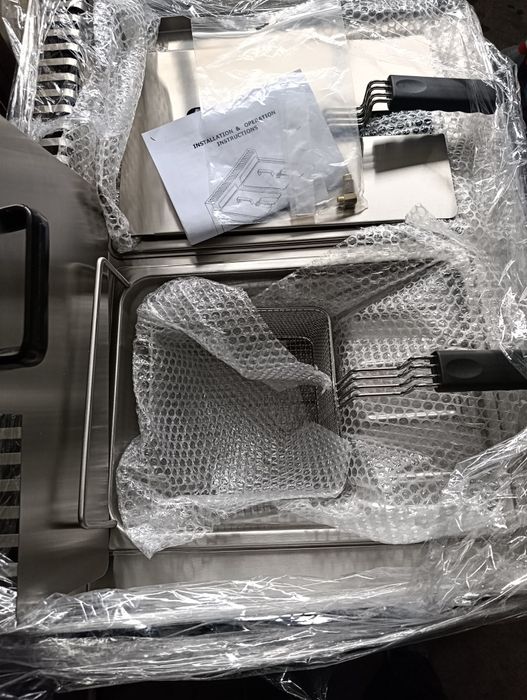 Професионален газов фритюрник