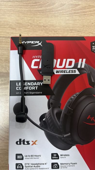 Безжични гейминг слушалки Hyperx cloud 2 wireless