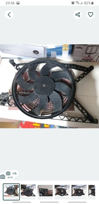 Ventilator Radiator Exterior Racire Antigel Bara Fata Dacia logan modele 2002 -2006