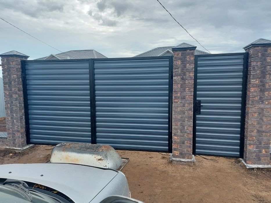 Откатные ворота!