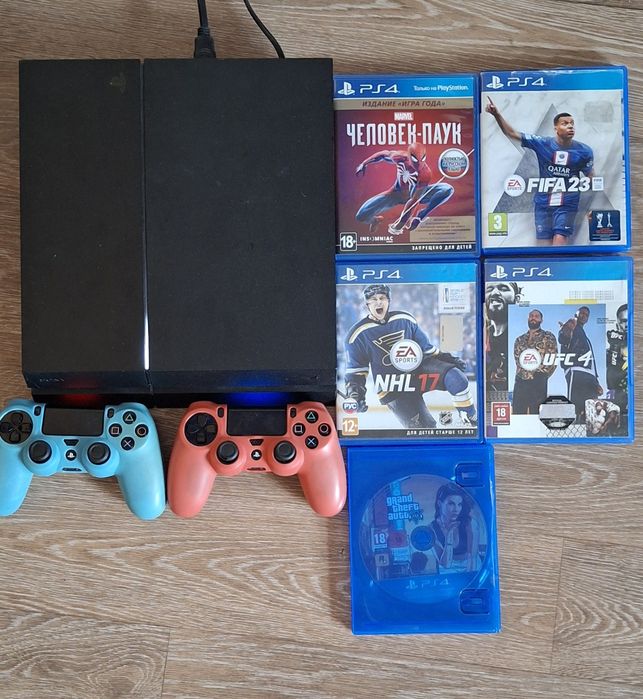 Playstation 4 с играми