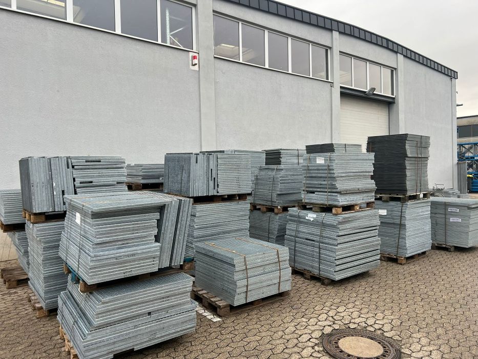 Grătare zincate metalice