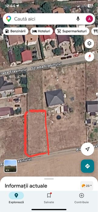560 mp Teren intravilan Braniste zona manastire