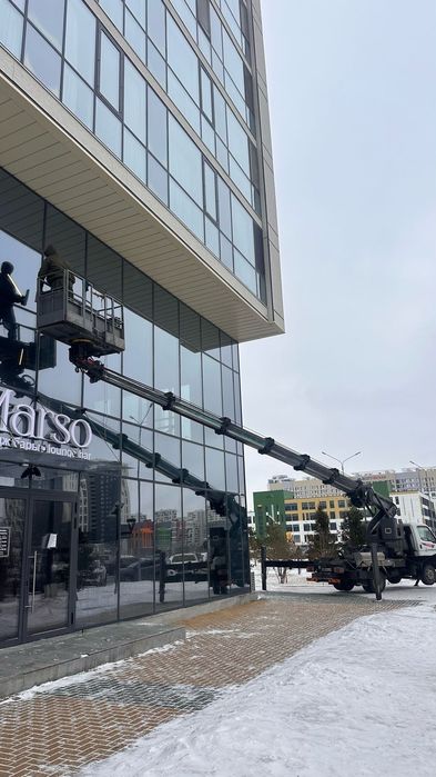 Мойка окон и витражей