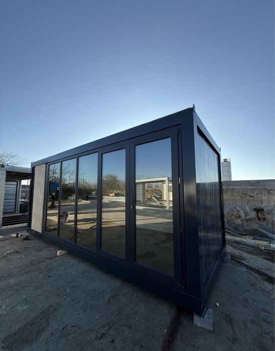 Vand containere modulare container modular calitativ cu vitrina birou