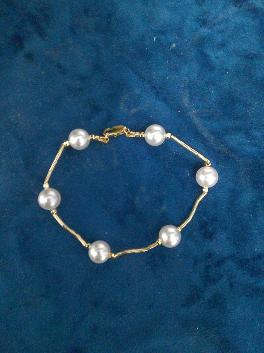 Продам браслет яшма с золотом