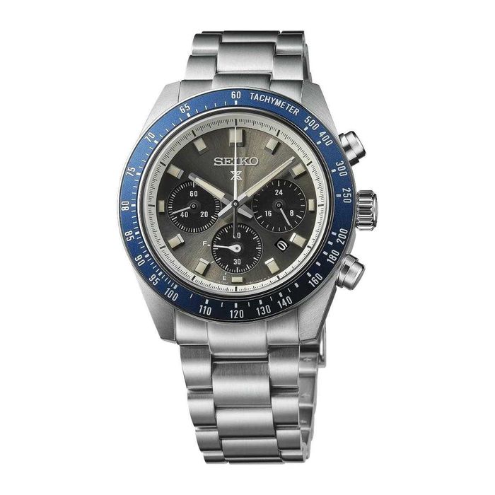 Seiko Prospex Speedtimer Solar Chronograph Navy Blue SSC939