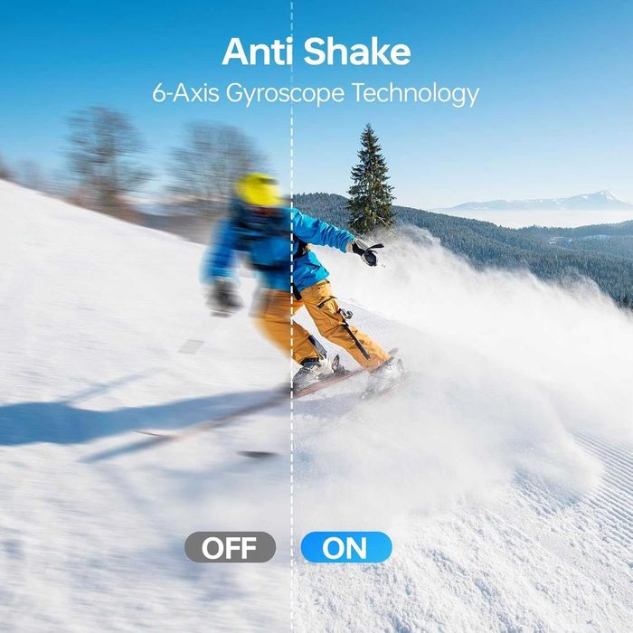 Speed ​​20 Action Cam 4K60FPS 40MP WiFi Подводна камера 40M