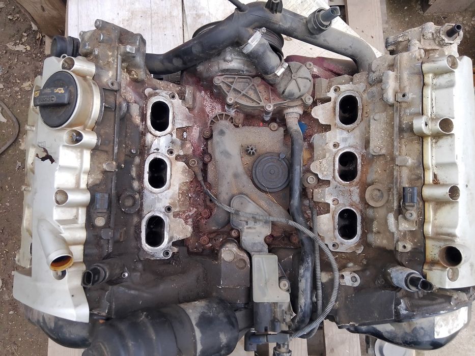 Мотор Ауди а6 разбор