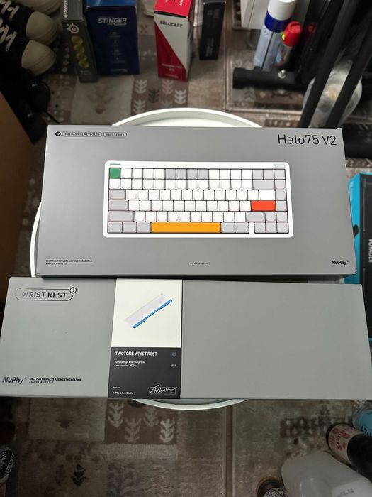 Tastatura mecanica NuPhy Halo75 V2 + wrist rest - aproape noua