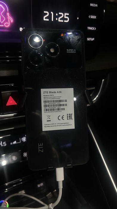 Новый телефон ZTE Blade A36.