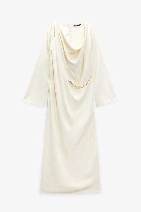 Сатиновое платье ZARA. Оригинал. Новое с биркой