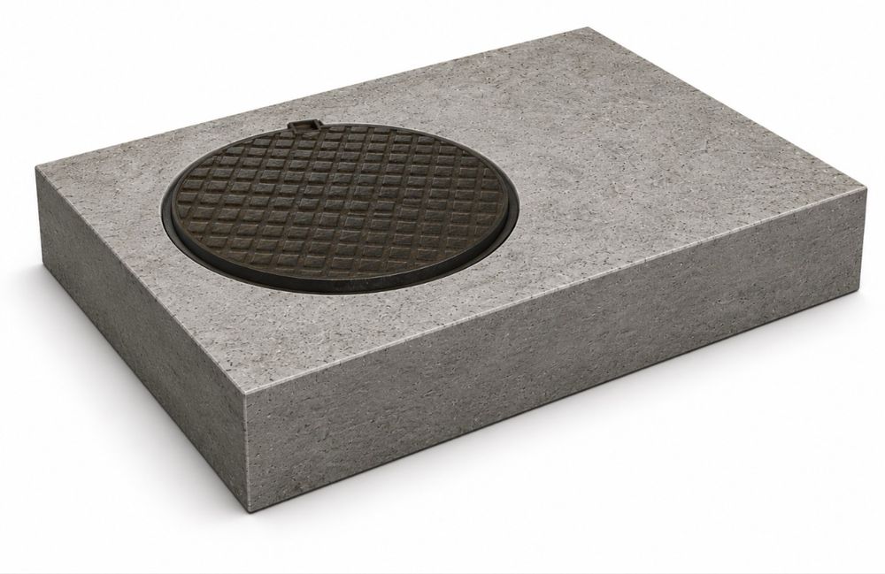 Placi din beton pentru camine, capace de canal din beton, camine beton