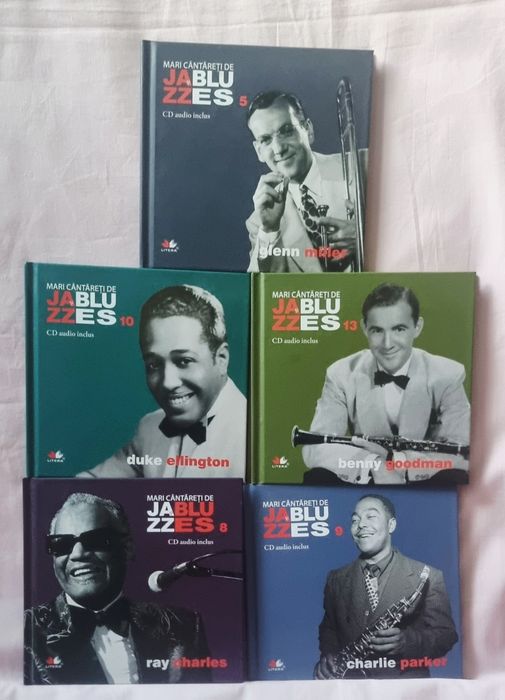 Lot de 12  carticele cu Cd-uri Mari compozitori