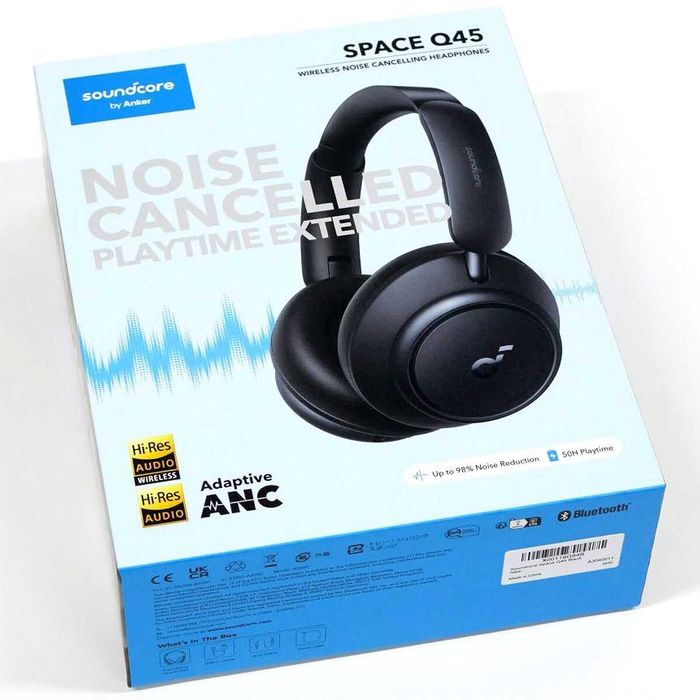 Anker Soundcore Space Q45 — беспроводные наушники с ANC. Есть доставка