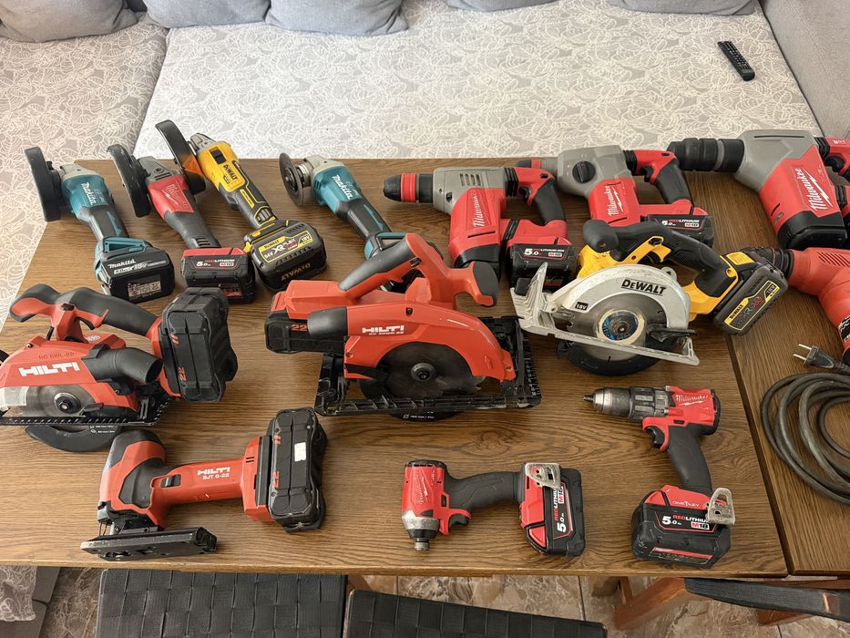 Vand Circulare Hilti Nuron si Picamer Milwaukee