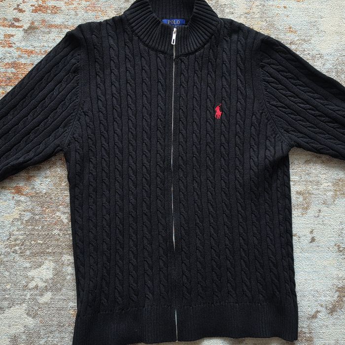 Черный Кардиган Polo Ralph Lauren