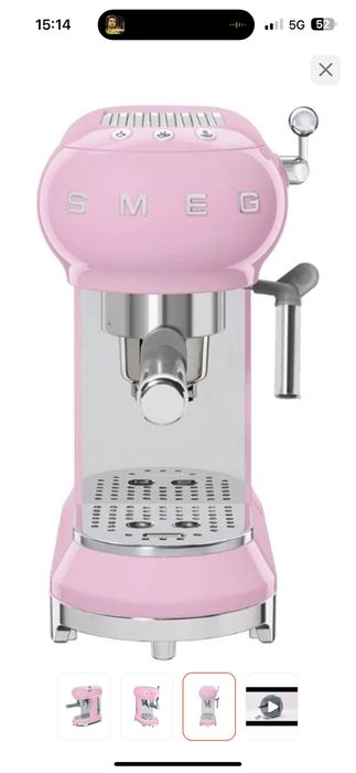 Кофемашина бренда  smeg