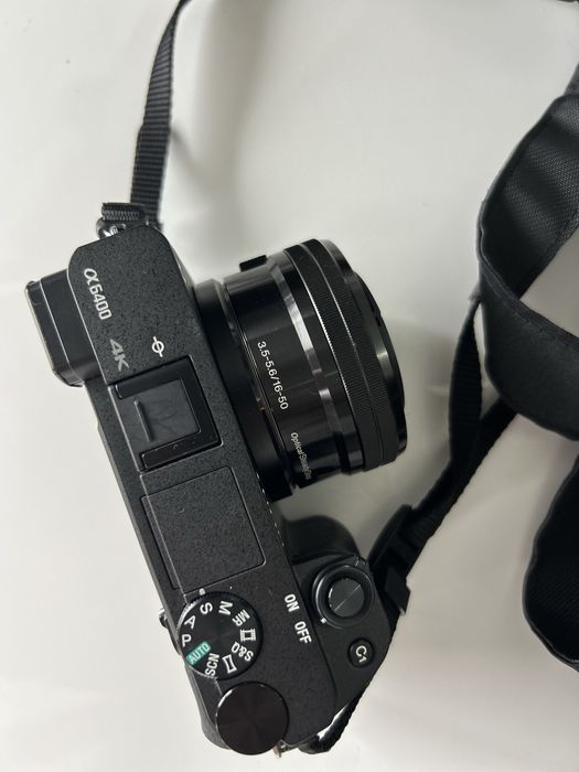SONY A6400 cu toate accesoriile